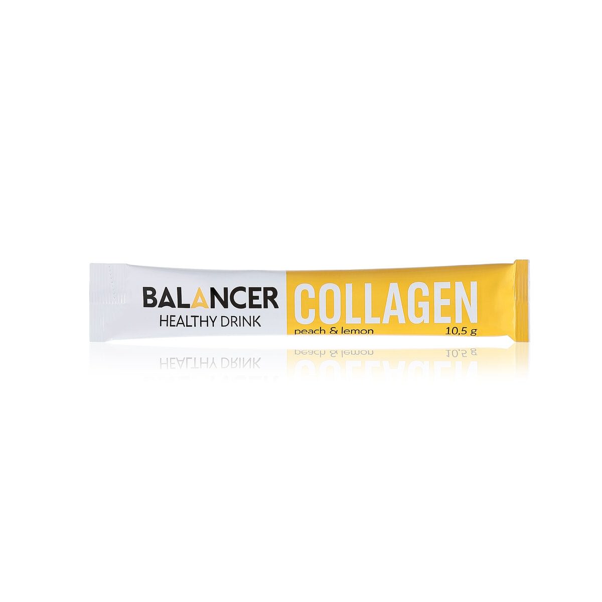 Напиток Balancer Collagen со вкусом «Персик - лимон», 10 стиков по цене 890  руб. - купить в Светогорске ☛ Доставка ☆ Интернет-магазин «EcoGreenDom»